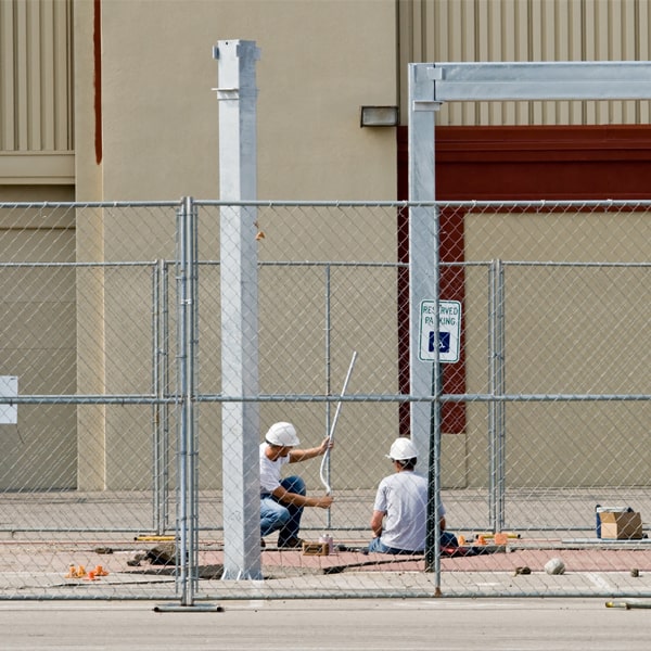 how long can i rent the temporary fence for my construction site or event in Downey CA